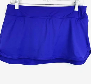 Athleta Tidal Swim Skirt Skort Womens XS Blue Pull On Casual Beach Summer Mini - Picture 1 of 4