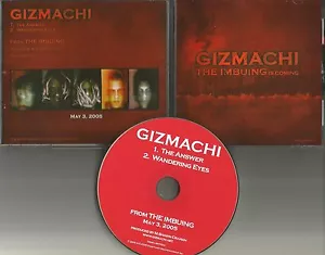 Slipknot Produced GIZMACHI Answer /Wandering PROMO DJ CD Single Mushroomhead - Picture 1 of 1