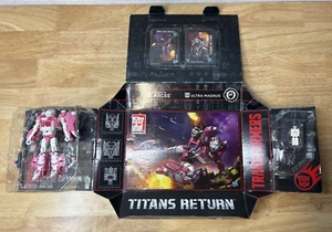 Transformers Titans Return Arcee + Ultra Magnus + Leinad - Complete - Picture 1 of 9