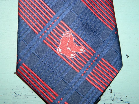 Eagles Wings Boston Red Sox  MLB Neck Tie Necktie Cover