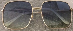 Gafas de sol Foster Grant West Loop Dubai Aviator para hombre, marco dorado lentes azules - Imagen 1 de 6