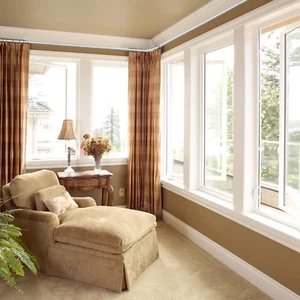 L Shape Heavy Duty Curved Curtain Rods for 2 corner Windows adjust to fit size W - Picture 1 of 11