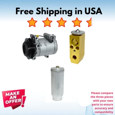 Kit Compresor A/C Fit Subaru Forester 1998-2000, Subaru Impreza 1998-2001 Foto 1 de 4