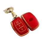 Red Remote Car Key Fob Cover Case Shell Fits Hyundai Rena Tucson Ix35 I20 Ioniq
