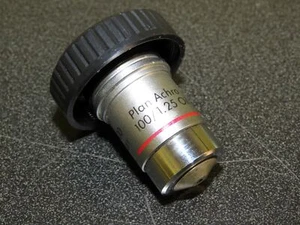 Reichert 100x / 1.25 OIL Plan Achro Microscope Objective 1311 - Picture 1 of 4
