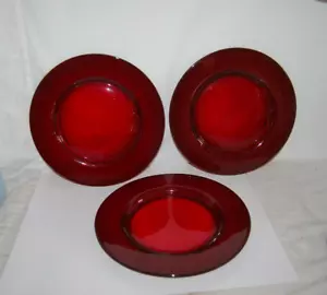 3 platos de cena Royal Ruby de 10 3/4" - Imagen 1 de 3