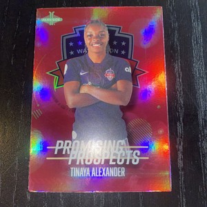 Tinaya Alexander 2022 Parkside NWSL  Promising Prospects RC Rookie Spirit ￼#7