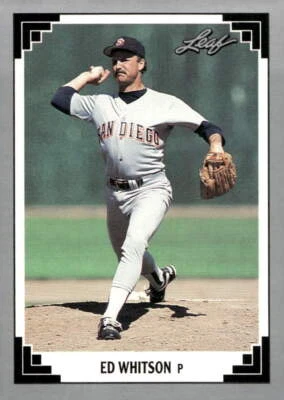 1991 Leaf #337 Ed Whitson - Image 1 of 2