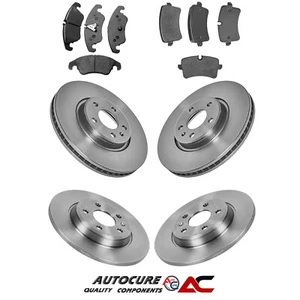 DISCOS Y PASTILLAS DE FRENO DELANTERO Y TRASERO PARA AUDI A6 2.0 MK4 C7 2011 - 2018 - Imagen 1 de 1