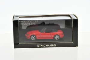 BMW Z3 2.8 Cabriolet Red 1997 MINICHAMPS 430024330 1:43 Roadster Red Phase 1 - Picture 1 of 4