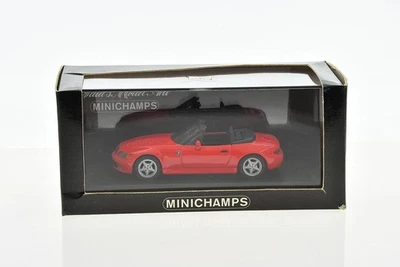BMW Z3 2.8 Cabriolet Red 1997 MINICHAMPS 430024330 1:43 Roadster Red Phase 1 - Image 1 of 4