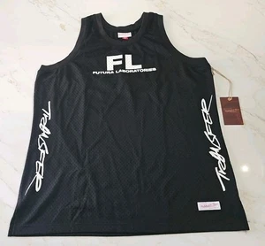 Camiseta deportiva de baloncesto Futura Laboratories x Mitchell & Ness Transfer #20 talla XL NUEVA CON ETIQUETAS - Imagen 1 de 13