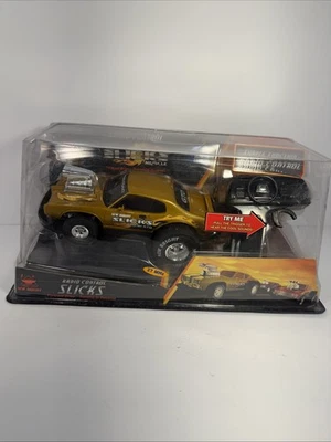 New Bright RC Radio Control Slicks 69 Pontiac GTO 2459 - NIB Remote Control Car - Image 1 of 4