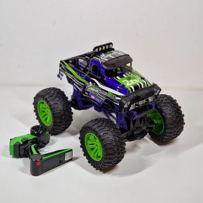 Amewi 22476 Green Command Big Rc Monstertruck 1:10 Grün XXL Rc Auto Truck 2WD - Bild 1 von 4