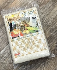 Cotton Batting Microwave Potato Bag Casserole Warmers 100% Natural USA Warm 45x1 - Picture 1 of 6