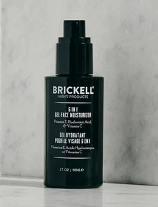 Brickell Herren 6 in 1 Gel Gesichtsfeuchtigkeitscreme, 1,7 oz NEUWARE - Bild 1 von 1