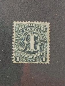 U.S.A MATCH AND MEDICINE STAMPS SCOTT RS164b. - Picture 1 of 2