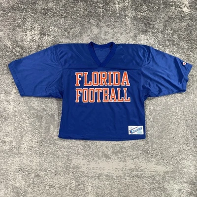 Camiseta de Colección Florida Gators Camiseta Para Hombre Grande Azul NCAA Fútbol Malla Campeón Años 90 Foto 1 de 4