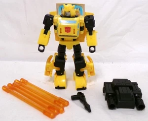 Hasbro Transformers Buzzworthy Origin G1 Cybertronian Bumblebee completo - Foto 1 di 4