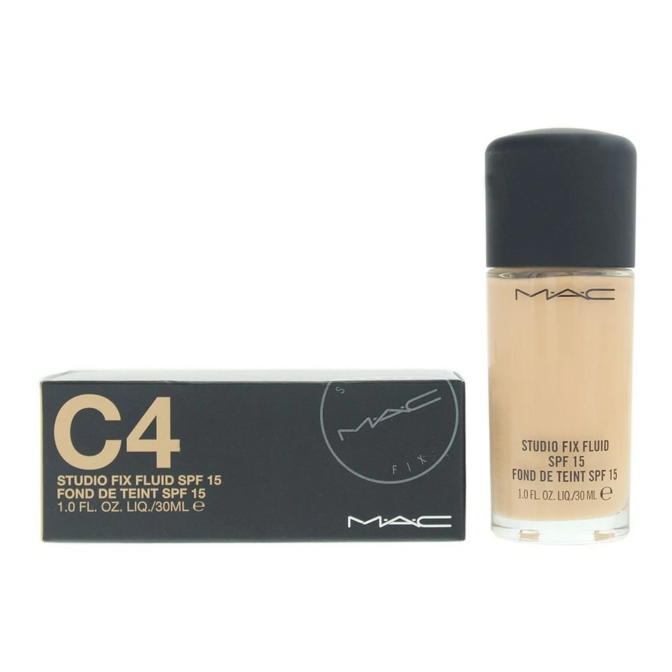 MAC Studio Fix Fluid SPF 15 C4 Foundation 30ml For Women - Image 1 of 1