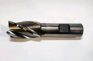 .960" Regrind x 1-5/8" LOC 4 Flute HSS End Mill 3/4" Shank 3-7/8" OAL Quinco - Picture 1 of 6