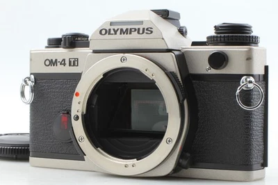 [Fast neuwertig] Olympus OM-4 Ti Titan analoge 35-mm-Spiegelreflexkamera... - Bild 1 von 4