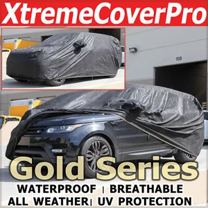 Land Rover Range Rover 1997 1999 2000 2002 cubierta de coche impermeable negra - Imagen 1 de 12