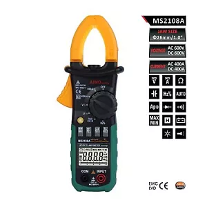 USA MS2108A 4000 AC DC Stromzange Hintergrundbeleuchtung Frq Kappe CATIII - Bild 1 von 1
