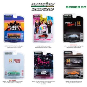 Set of 6: Greenlight Hollywood Series 37 1/64 Scale. Complete Set Collection! - Picture 1 of 8