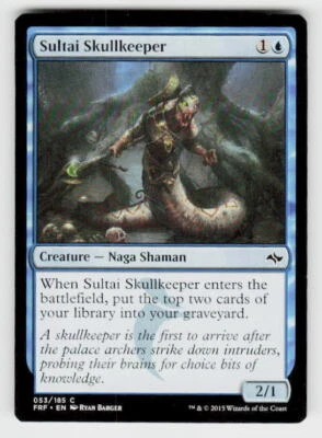 Fate Reforged #53 Sultai Skullkeeper - Image 1 of 2