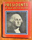 1935 Vintage Presidents of Our United States Rand McNally History FDR Collector