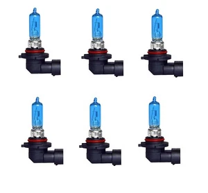 6x HB3 9005  65W BLUE  XENON Optik Halogen Lampen Super White (6 Stück) für VW - Bild 1 von 15