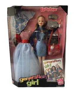 Muñeca de moda vintage Barbie generación niña con accesorios 19428 Mattel 1998 nueva - Imagen 1 de 8