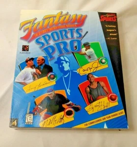 Fantasy Sports Pro PC CD BIG BOX league manager game NEW SEALED 1998 - Picture 1 of 4