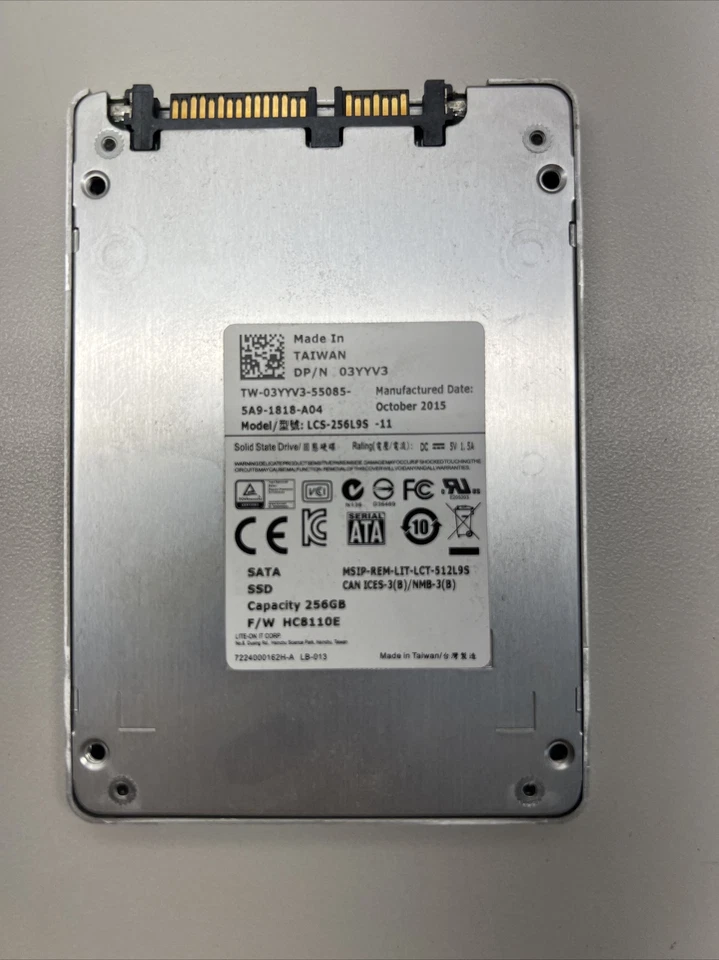 Lite-On 256GB Internal 2.5" (LAT-256M3S) SSD - Image 1 of 1