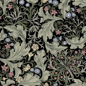 William Morris Floral Peel & Stick Wallpaper Vintage Green Leaves Botanical - 3 - Picture 1 of 4