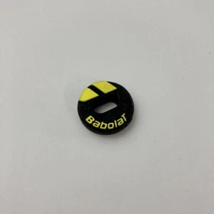 BABOLAT CUSTOM Damp 3 Stück neon gelb Dampener Vibration rund vibrastop new NEU - Picture 1 of 1
