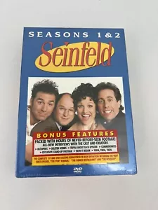Seinfeld - Seasons 1 And 2 Complete Season One And Two DVD 4-Disc Set NEW SEALED - Picture 1 of 2