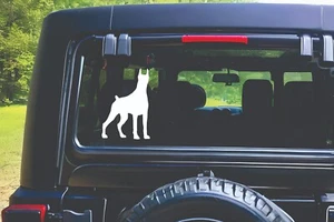 Custom Doberman Dog Breed window decal sticker gift dog handler  - Bild 1 von 1