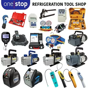 Refrigeration HVAC Tools - Vacuum Pump - Recovery Unit, Leak Detector,Scales. - Picture 1 of 38