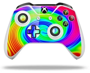Calcomanía de vinilo remolino arco iris para controlador XBOX One S X - Imagen 1 de 5