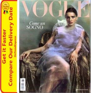 Vogue Italia Magazine Italy January 2024 880 Come Un Sogno Benedetta Porcaroli - Picture 1 of 5