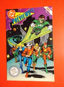 DC SNEAK PREVIEWS # 1 - SEHR GUTER ZUSTAND - 7,5 - JUSTICE SOCIETY OF AMERICA - 1990 PROMOTINAL - Bild 1 von 4
