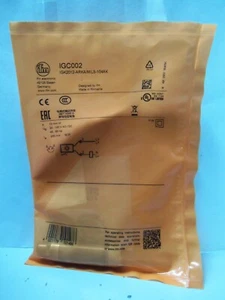 Neu IFM IGC002 IGK2012-ARKA/M/LS-104AK Induktiver Näherungssensor NIFP - Bild 1 von 3