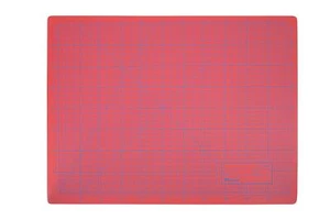 Schneidematte 3-lagig selbstheilend - rot orange 45x60cm Schneideunterlage A2 - Bild 1 von 2