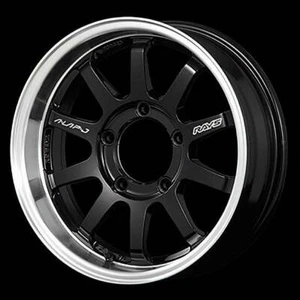 RAYS A-LAP-J 16x6J +5 5x139.7 Black set of 4 Lightest Wheels Jimny from JAPAN - Picture 1 of 12
