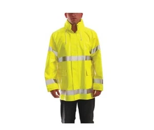 Tingley High-Vis Class 3 Waterproof Rain Jacket Size 5X - Picture 1 of 2