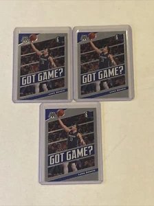 Panini 2019-20 Mosaic Luka Doncic Lot Of 3 Got Game? Dallas Mavericks 2nd Year - Picture 1 of 8