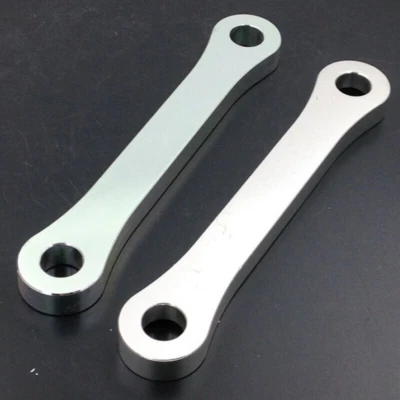 Eslabón reductor plateado para motocicleta Kawasaki KLR650 1987-2007 Foto 1 de 4