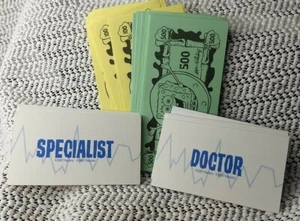 Spongebob Squarepants Operation Replacement Parts Set of Cards & Money - Picture 1 of 3